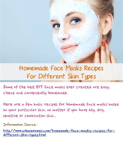 Natural Skin Care At Its Best Homemade Face Mask Recipes Homemade