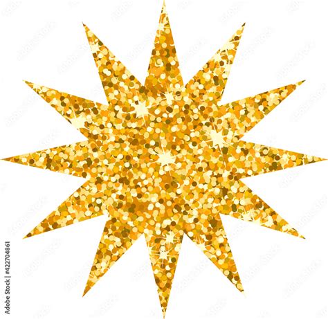 Vector Luxury Gold Star Rating Award And Insignia Stock Vector