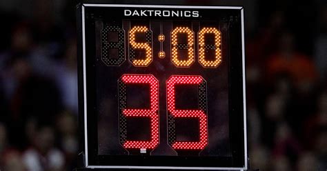 Shortening College Shot Clock Would Be Short Sighted