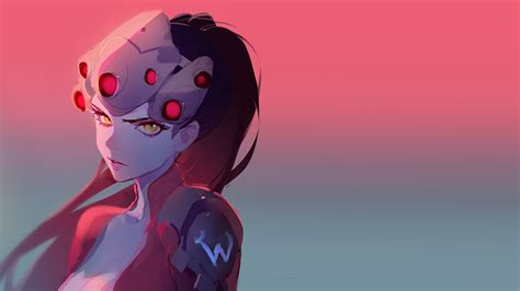 Anime 1920x1080 Overwatch Video Game Characters Widowmaker