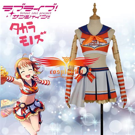 Lovelivesunshine Aqours New Year Takami Chika Outfits Anime Customize Cosplay Costumes