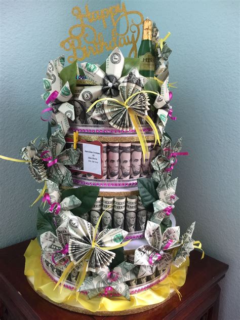 Pin by Pauline Tsang on Money Creation | Money birthday cake, Creative money gifts, Money gift