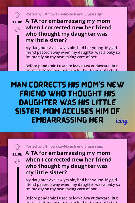 Man Corrects His Mom S New Friend Who Thought His Daughter Was His