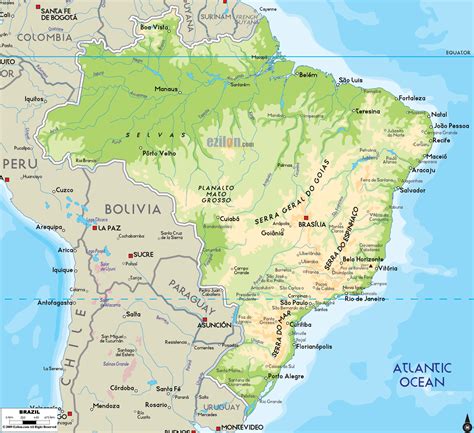 Brasil Mapa Politico - Mapa Político do Brasil - Toda Matéria : Está em vigência desde 1988 