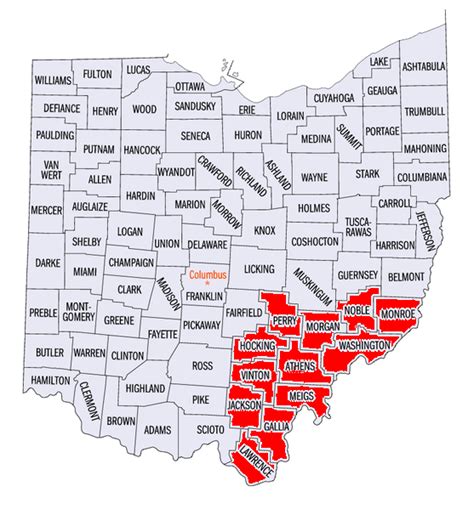 Southeast Ohio Wikitravel