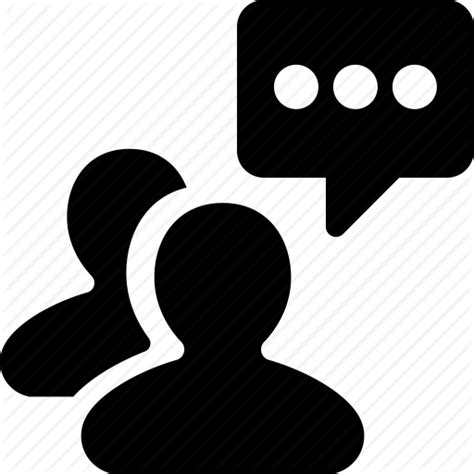 People Talking Icon Png 93530 Free Icons Library