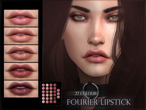 Fourier Lipstick By Remussirion At Tsr Sims 4 Updates