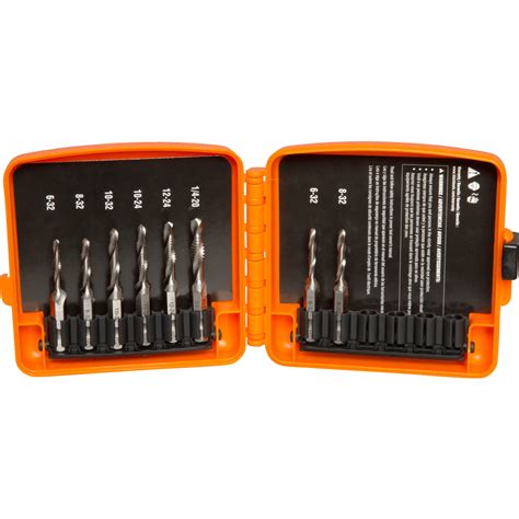 Klein Tools 32217 Drill Tap Tool Kit 8 Piece City Electric Supply