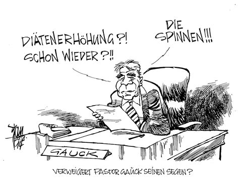 Bundespräsident alexander van der bellen und bundeskanzler sebastian kurz (övp) haben besprochen, dass die neuen ministernamen baldmöglichst bekannt gemacht werden. Bundespräsident Gauck Archives - Janson-Karikatur