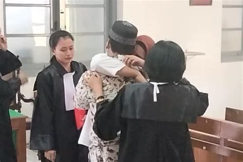 Tok Terdakwa Potong Titit Divonis 4 Bulan Penjara Persidangan