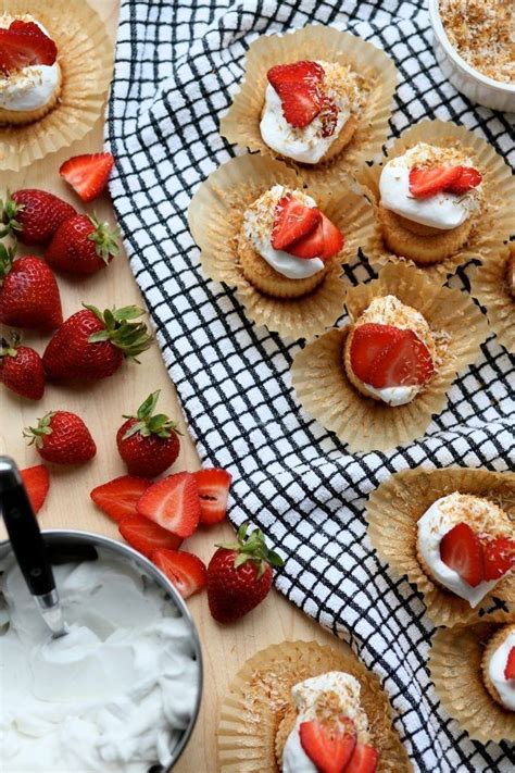 Cupcakes are one of the easiest cakes to make and great fun. Gluten-Free Dairy-Free Angel Food Cupcakes with strawberries - Joy the Baker | Recipe | Angel ...