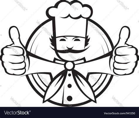 Chef Royalty Free Vector Image - VectorStock , #spon, #Free, #Royalty, #Chef, #VectorStock #AD ...