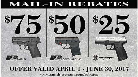 Smith And Wesson Mail In Rebate Status