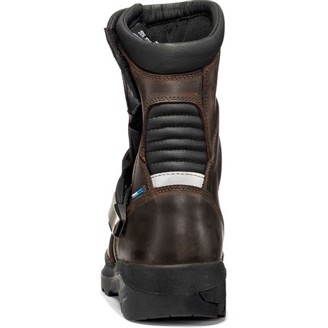 Black Rogue Adventure Mid Motorcycle Boots Recommended Biker Ts