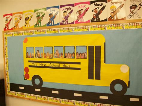 School Bus Back To School Bulletin Board Idea Back To School Bulletin