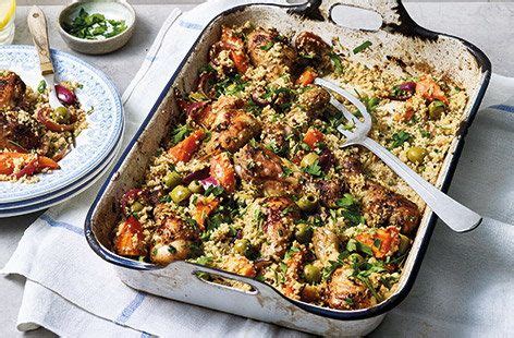 Shop for tesco couscous from singapore's trusted grocery retailer. Chicken Tagine Traybake | Traybake Recipes | Tesco Real ...