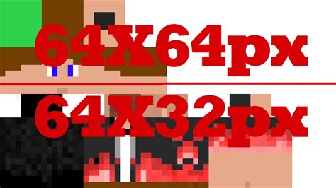 Tuto Comment Convertir Son Skin Minecraft En 64 Pixels Sur 32 Pixels