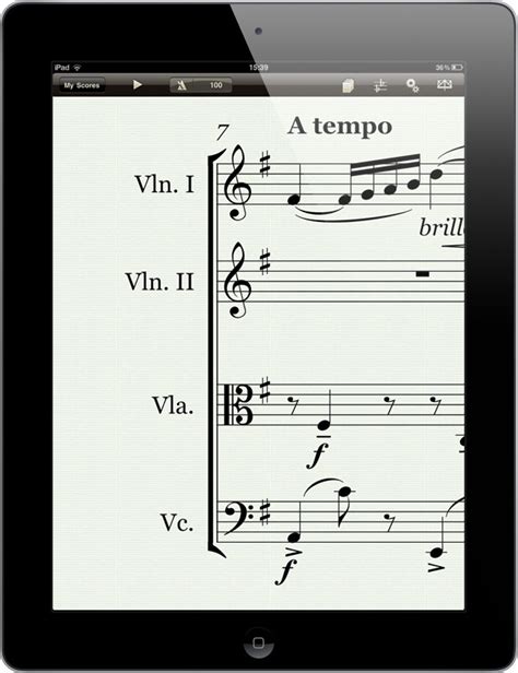 Plus, import scanned sheet music pdfs from your personal library via itunes, email and dropbox. Avid Scorch Sheet Music App for iPad