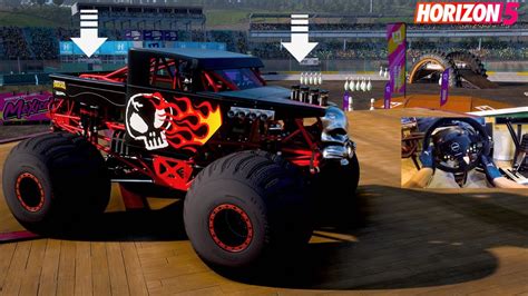 Forza Horizon W Wheel How To Drive The Monster Truck Tj Hunts C Lp Ep Youtube