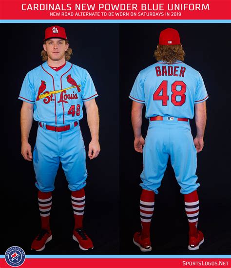 Cardinals Bring Back Powder Blues Unveil New Uniform Chris Creamers