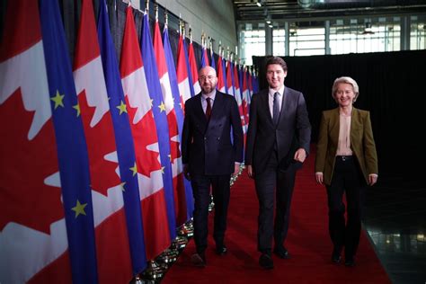 Déclaration Commune Sommet Canada Union Européenne 2023 La France
