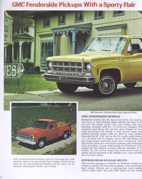 1979 Gmc Pickups Brochure