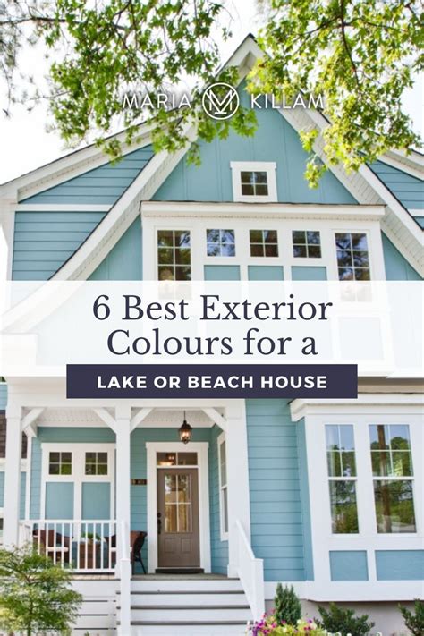 Six Best Exterior Colours For A Lakehouse Or A Beach House Lake