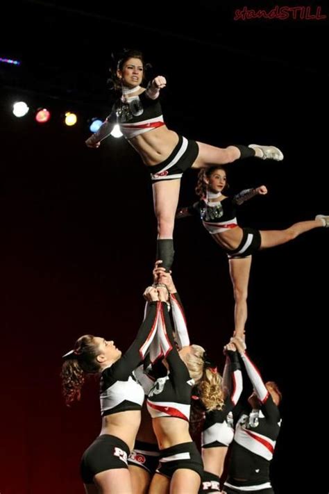 Arabesque Cheer Stunts Cheerleading Stunts