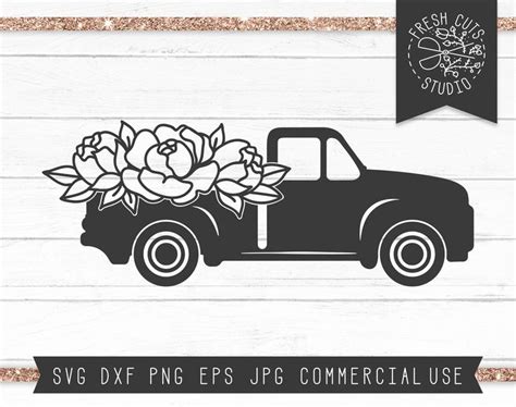 Free Free 307 Old Fashioned Vintage Truck Svg SVG PNG EPS DXF File