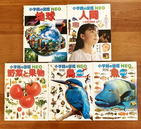 小学館の図鑑neo dvdつき 7冊セット blog knak jp