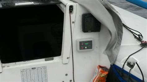 Daves Installation On His 1d35 The Pelagic Autopilot And Monitor