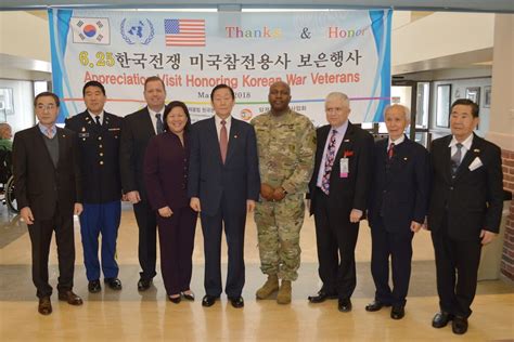 Korean War Veterans Honored 2018 Menlo Park Veterans Memorial Home