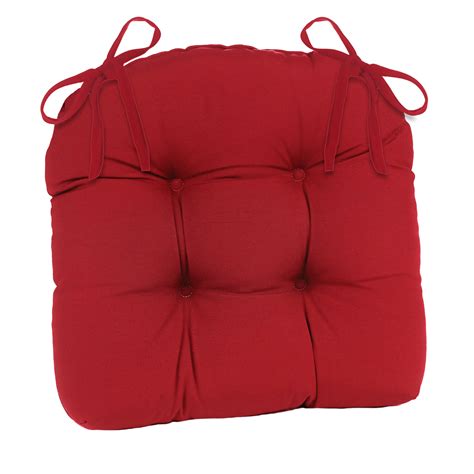 Patio Outdoorindoor Red Extra Large Chair Cushion