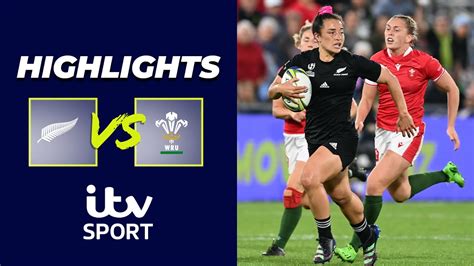 Highlights New Zealand Vs Wales 2021 Rugby World Cup Youtube