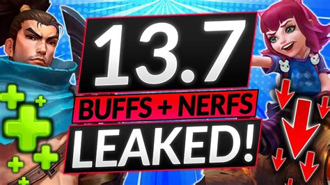 New Patch 137 Huge Champion Buffs And Nerfs Annie Deleted Lol