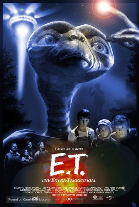 Et The Extra Terrestrial 1982 Re Release Movie Poster