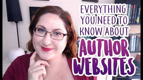 How To Build An Author Website Youtube