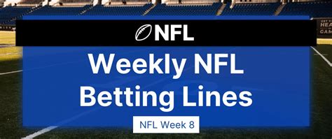 Nfl Lines Week 8 Nfl Odds Week 8 Howtobet