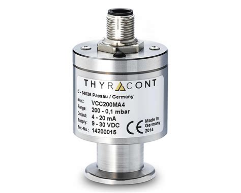 What terminology is used in vacuum technology and how is it defined? Capacitance Vacuum Transducer VCC200 - For Difficult ...