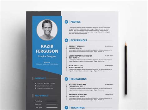 resume template   cover letter