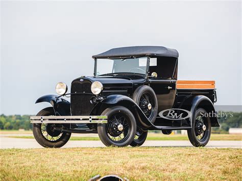 1930 Ford Model A Open Cab Pickup The Elkhart Collection Rm Sothebys