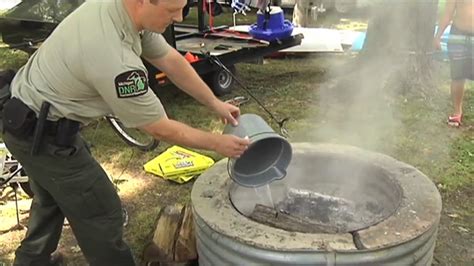 Dnr Urging Safety With Campfires And Fireworks