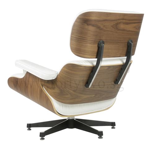 I am attempting to find a replica that comes within 90% of the original for an office renovation. Eames Replica Lounge Chair (White Leather) | Furniture ...
