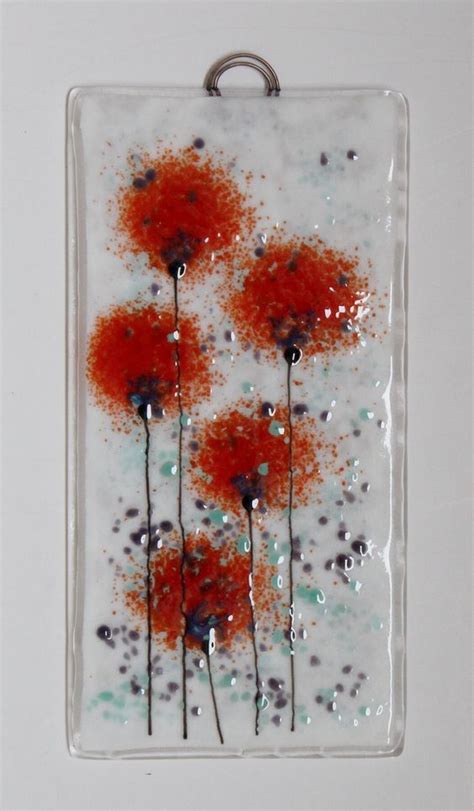 Blended Seasons Fused Glass Wall Art Fused Glass Art Glass Fusing Projects