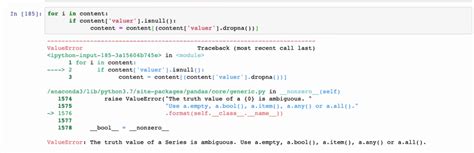 Pandas How To Fix The Truth Value Of A Series Is Ambiguous Error In