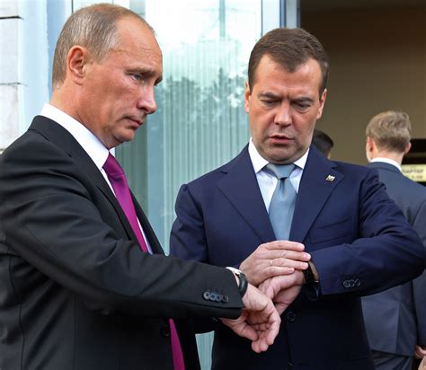 Vladimir Putin Dmitry Medvedev Russia Watch