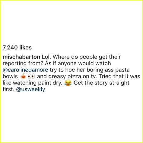 Mischa Barton Throws So Much Shade At Caroline Damore Who Is