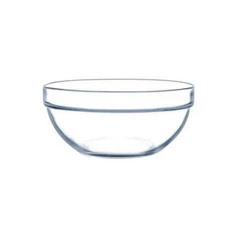 Round 36ml Borosil Glass Stackable Mixing Bowl Set For Home Set Contains 6 Bowls At Rs 320