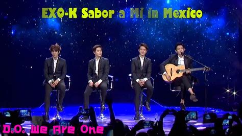Audio Exo K Sabor A Mi In Mexico Youtube
