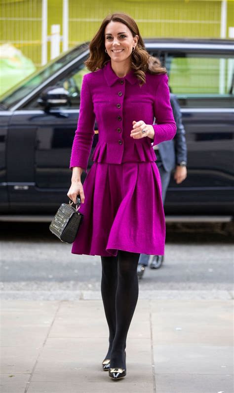 Kate Middleton S Purple Dress Choice Sends Secret Message To Queen In New Video